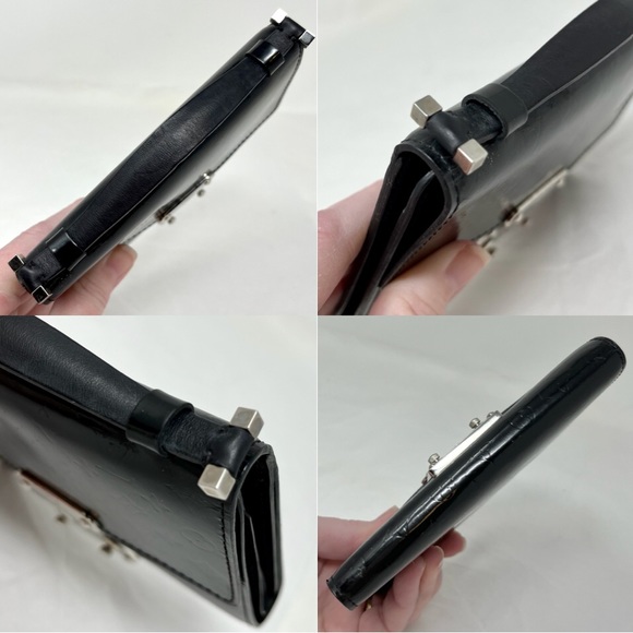 *SOLD* LOUIS VUITTON Limited Edition
Monogram Black Glace Anouchka PM Mini - Picture 9 of 13